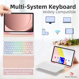 Tablet Case with Keyboard, For Galaxy A9 Plus 5G V1263-JX-7785-1