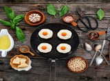 Nonstick Omelette Pan, Black, Long Heat-Resistant Handle, Fast Soaking, for Kitchen 1Pc V1366-AZ2-W-23779