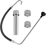 Stainless Steel Suction Hose and Backflow Line Set,Send 2 Filters,695 795 3900 1095 1595 5900 7900 V1370-AZ4-10096