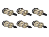 6 Pcs Lamp Holder Metal E26 E27 Screw Retro Lighting Base Accessories with Ground Aluminum ShellBlue V1294-YM0714-3119210198012