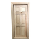 3 Piece Wood Miniature Dollhouse Furniture Set Accessories for Door Decoration and Craft Projects V1370-AZ4-16039