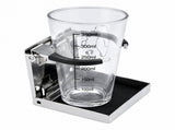 Foldable Stainless Steel Drink Cup Holder with Adjustable Arc Bracket for Boat Yacht RV Camper V1341-ZY-CAQUUEQZ-B-WHITE