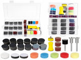 268-Pack Wet-Dry Disc & Drum Set with Sponge Polishing Pad Precision Finishing, Ideal for V1369-AZ3-W-12049