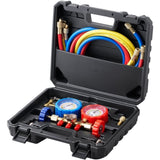 VEVOR AC Gauge Set - 3 Way AC Manifold Gauge Set for R134A R22 R12 R502 Refrigerant, Freon Gauges V952-STLLMBZZLJ4EHROEOV0