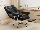 Levede Gaming Office Chair High Back PU Leather Black OF1059-BK-AU
