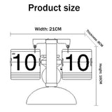 Flip Digital -Small Scale Table Retro Flip Flip Internal Gear Operated Quartz V1370-AZ4-07704