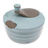 Salad Spinner Plastic Time Saving Fast Mixing Washable Rotatable Veggie Washer for Kitchen Blue V1294-YM0703-3118230005512