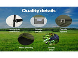 Weisshorn Camping Shower Toilet Tent Outdoor Portable Changing Room Ensuite TENT-C-CR-SIN