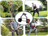 String Trimmer Wheel Attachment, Weed Wacker Attachments, Adjustable Support Wheels, Non-Slip V1259-DP01-A-3871
