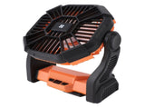 Outdoor Camping Fan Professional Efficient USB Rechargeable Tent Fan Camping Fan with LED Lantern V1294-YM0901-3113240165311