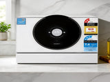Devanti 6-Place Setting Benchtop Dishwasher 50cm White BDW-6-CD-WH