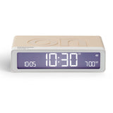 Lexon Flip Classic Reversible Alarm Clock PANTONE - Sand V398-LD-LR157PT-S