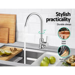 Cefito Kitchen Mixer Tap Mixer Round Sink Faucet Basin Laundry Chrome TAP-A-82H37-SI