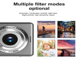 Digital Camera 1080P HD Photography Supports Up to 48MP Electronic Stabilization 4X Digital CCD V1192-AZ-W-29358