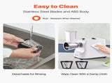 Electric Cheese Grater Salad Maker, 200W Salad Shooter, Electric Vegetable Slicer Shredder Chopper V952-DDSCQPJSL5PD9UHP8002V3