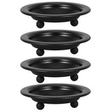 4Pcs Artistic Metal Candle Holder Set with Sturdy Iron Construction for Home V1366-AZ2-W-22918