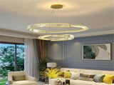 BAMDECOR C3318/2 Modern Crystal Chandeliers Lighting Contemporary Round Chandelier Lighting V255-BAM-C3318-2-0608
