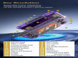 R36H Retro Game Console 128G Handheld with 23 Emulators, Linux System, 3.5-inch IPS Screen, 640480 V1232-DZYXJ008