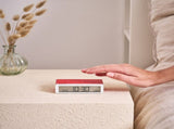 Lexon Flip Classic Reversible Alarm Clock PANTONE - 2035 Red V398-LD-LR157PT-R