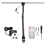 Clamp Table Lamp Double Head LED Desk Lamp Eye Caring Task Lamp Reading Light for Dormitory Study V1294-YM0901-3119230168213