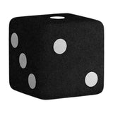 Stylish Dice-Patterned Stool, Multi-Purpose Footrest Living Room, Versatile Shoe-Changing Seat V1370-AZ4-13842