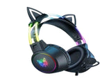 Gaming Headset with Detachable Cat Ear Microphone V1142-TM601099531896344