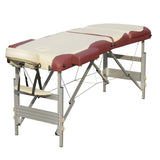 YES4HOMES 3 Fold Portable Aluminium Massage Table Massage Bed Beauty Therapy V278-3-ALUM-FOLD-57F-CB