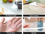 Clear Table Protector 24 x 48 Inch - 2mm Thick Plastic Table Cover, Clear Table Cover Protector V1258-DP02-WO-1109