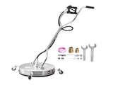 20" Pressure Washer Surface Cleaner, Stainless Steel Pressure Washer Attachments with 4 Wheels, 4500 V952-GYQXJBMQJQYPR0QW0V0