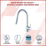 Basin Mixer Tap Faucet -Kitchen Laundry Bathroom Sink V63-827241