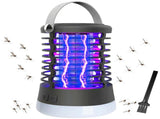 Bug Zapper Outdoor Bug Repellent Rechargeable Camping Lamp Waterproof Killer Fly Trap V1192-AZ-W-14966