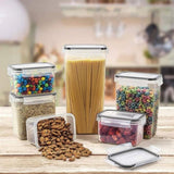28-Piece Airtight Pantry Storage Containers with Lids for Kitchen Dry Food V178-66814