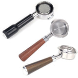 Bottomless Coffee Portafilter for Coffee Makers Stainless Steel Detachable Universal Black V1370-AZ4-20364