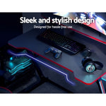 Artiss Gaming Desk Computer Desks 100CM GTABLE-B-100-BK