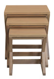 Manhattan Solid Mindi Timber Nest of Tables - Set of 3 V199-NT300ZMDNI