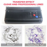 ABS Tattoo Transfer Copier Printer Machine Thermal Stencil Paper Body Art Maker V201-BBZ0616BL8AU