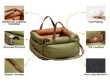 Green Blue Black car dog seat, dog travel, pet car accessories, dog safety in car, Australian pet V1106-136-GRE-35067