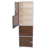 Collapsible Storage Bins Large Capacity Movable Dustproof Stackable Closet Organizer Bins with V1294-YM0901-3116230015814