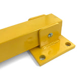 Square Heavy Duty Fold Down Security Parking Post Lock Safety Barrier 3 Keys V891-HW-SPBBUN-X1
