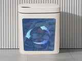 Grrvtrz Touchless Bathroom Trash Can.6 Gallon Automatic Motion Sensor Rubbish Can with Lid Water V1189-LWWAL-20260325-02401