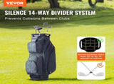 Golf Cart Bag with 14 Way Organizer Divider Top, 36 11 Pockets Premium Nylon Cart Bag, Durable Golf V952-TCB35YC10GJLC4OLOV0