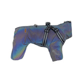 Dog Raincoat Waterproof Reflective Adjustable Harness Jacket - Laser Gray XL V1263-JX-7972-4