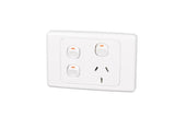 250V, 10A, 2 Removable Extra Silgle Switch Socket Outlet V1202-V1-CLI2015XXWE