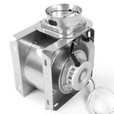 4in Exhaust Duct Fan Hotel Bathroom Pipe Concealed Silent Ventilating Ventilation Fan 220V V1294-YM0901-3113200024811