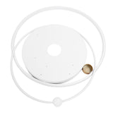 Modern LED Ceiling Light Dimmable Flush Mount Ceiling Lamp with Remote Control for Bedroom Living V1294-YM0901-3119250024613
