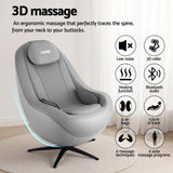 Livemor Massage Chair Electric Recliner Home Massager 3D ROLI MASCHR-3D-ROLI-GY