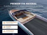Boat Flooring, EVA Foam Boat Decking 94.5" x 23.6", Non-Slip Self-Adhesive Flooring, 15.5 sq.ft V952-CBZZFHPMDDSHB8RTKV0