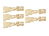 5Pcs Brass Fountain Nozzles Fan Shaped Water Fountain Nozzle Exquisite Fountain Head Sprinkler for V1294-YM0703-3111230069511