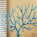Antlers Jewelry Display, Tree Tower Rack Hanging Organizer for Ring Earrings Deer Horn Tree V1192-AZ-W-9735