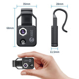 Mini Phone Microscope with LED Light,Universal Clip and CPL,200X Portable USB Microscope Camera V1369-AZ3-W-00728